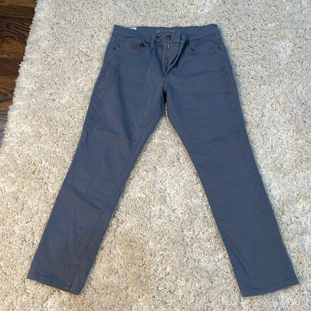 Blueish gray pants